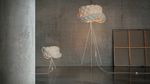 The Bride Floor Lamp - Large | Lamps by Marie Burgos Design and Collection | d&d Building in New York. Item composed of fiber
