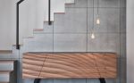 Moai Pendant M | Pendants by SEED Design USA. Item made of steel with glass
