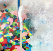 Babe 1 | Oil And Acrylic Painting in Paintings by ManikaSF. Item composed of canvas and synthetic