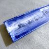 Ceramic Serving Platter M  | Rectangular Plate | blue white | Ceramic Plates by Hideyo. Item made of ceramic works with contemporary & japandi style