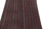 Vintage Persian Kilim in Purple, Red and Blue Stripes | Area Rug in Rugs by Rug and Kilim
