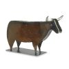 Ben's Cow Tabletop Sculpture | Sculptures by Gatski Metal. Item composed of steel in minimalism or country & farmhouse style