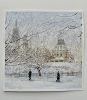 Library in  Winter | Paintings by Maurice Dionne FINEART