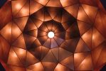 Sun Chandelier 100 Copper Matte Black | Chandeliers by ADAMLAMP. Item made of copper works with minimalism & industrial style