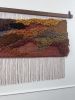 Woven Wall Hanging "Sunset in Sedona" | Tapestry in Wall Hangings by MossHound Designs | The Brent Lofts in Pensacola. Item made of oak wood with cotton works with mid century modern & japandi style