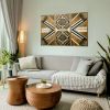 ''Aztec Trio'' Wood Wall Art | Wall Sculpture in Wall Hangings by Skal Collective. Item made of wood