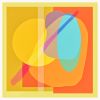 Color Abstractions C plus | Paintings by Marc VanDermeer. Item composed of paper