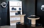 Moodlum Gallery Den Fair 2018 | Coffee Table in Tables by Dean Norton | Melbourne Exhibition Centre in South Wharf. Item made of steel with glass