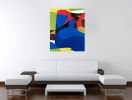 Abundance | Oil And Acrylic Painting in Paintings by Kotaro Machiyama. Item composed of canvas in japandi or art deco style