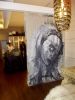 Giant Heads &  Good Design | Paintings by Corinna Button | Michael Del Piero Good Design in Chicago