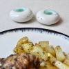 DIMPLES - Salt + Pepper | Holder in Tableware by Maia Ming Designs. Item made of ceramic