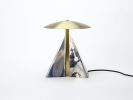 Fulcrum Table Lamp | Lamps by Bianco Light + Space. Item made of brass with glass works with modern style