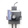 ROBOOk MARBLE | Sculptures by MELA. Item made of metal & marble compatible with contemporary and industrial style
