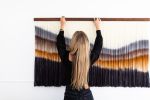 Modern Fiber Art | Macrame Wall Hanging in Wall Hangings by Inspire By Kelsey (Kelsey Cerdas Art). Item composed of wood and fiber in boho or minimalism style
