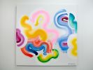 Swizzle Swizzle | Oil And Acrylic Painting in Paintings by Claire Desjardins. Item composed of canvas & synthetic