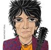 The Rolling Stones | Oil And Acrylic Painting in Paintings by Michelle Vella Art | Vancouver in Vancouver. Item made of canvas with synthetic
