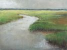 Pamlico Passages | Oil And Acrylic Painting in Paintings by Victoria Primicias. Item composed of wood and canvas in contemporary or coastal style