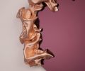 Reflexions Collection Mirror | Decorative Objects by Ted VanCleave Studio. Item composed of fabric and glass