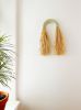 Ceramic Arch With Raffia  | Mint | S | Ornament in Decorative Objects by Dörte Bundt. Item made of ceramic compatible with boho and mid century modern style