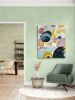 Connections 1 | Oil And Acrylic Painting in Paintings by Cristina Dalla Valentina. Item made of canvas works with boho & contemporary style