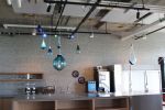 Water Drop | Chandeliers by Illuminata Art Glass Design by Julie Conway | Google Building C in Kirkland. Item composed of aluminum and glass in eclectic & maximalism or modern style