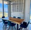 Solid Wood Slab Table | Dining Table in Tables by DI VITA Style. Item made of wood & steel