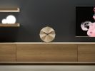 Delta Stand Black | Clock in Decorative Objects by LAWA DESIGN. Item made of steel compatible with minimalism and contemporary style