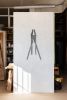 stell sculpture wall SIGNES | Sculptures by VANDENHEEDE FURNITURE-ART-DESIGN. Item composed of steel in minimalism or contemporary style