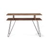 Zuma solid walnut modern console & sofa table | Console Table in Tables by Modwerks Furniture Design. Item made of walnut works with minimalism & mid century modern style