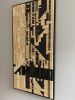 Figurative - Beige and Black | Wall Sculpture in Wall Hangings by Fault Lines by Matthias de Vogel | Bazar Noir in Berlin. Item made of fiber