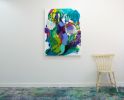Loving Amazonia | Oil And Acrylic Painting in Paintings by Claire Desjardins. Item composed of canvas