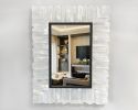 Selenite mirror | Decorative Objects by Ron Dier Design | Thomas Lavin in Laguna Niguel