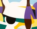 Welcome In | Oil And Acrylic Painting in Paintings by Kotaro Machiyama. Item composed of canvas in japandi or art deco style