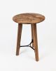 Thomas Sitting Stool | Chairs by Dredge Design. Item made of oak wood with steel works with minimalism & industrial style