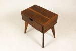 Abymini | Nightstand in Storage by Curly Woods. Item composed of oak wood compatible with mid century modern style