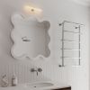 Hvyli 8 - Wall Wavy Mirror | Decorative Objects by oitoproducts. Item made of wood with glass works with minimalism & contemporary style