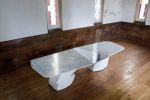 Fracture Table | Dining Table in Tables by Simon Johns. Item made of aluminum with stone