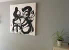 En - Chance | Oil And Acrylic Painting in Paintings by SORA. Item composed of wood and paper