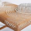 Nail Inlay Table No.42 | Coffee Table in Tables by Peter Sandback. Item composed of walnut compatible with minimalism and contemporary style