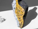 Sculptural Art Object, Handmade Decorative Vessel | Sculptures by Donatas Žukauskas. Item composed of cement and paper in minimalism or contemporary style