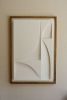 No. 106 Japandi Plaster Wall Relief - Scandinavian Decor | Wall Sculpture in Wall Hangings by Joseph Aurelius