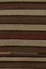 1930s Antique Kilim rug in Beige-Brown & Red Stripe Patterns | Area Rug in Rugs by Rug and Kilim
