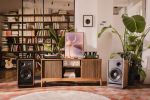 TONN 150 - Record player stand, vinyl record storage | Sideboard in Storage by Mo Woodwork | Stalowa Wola in Stalowa Wola. Item made of walnut