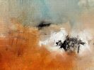 Rust Along the Riverbank | Oil And Acrylic Painting in Paintings by Nicholas Kriefall. Item composed of canvas compatible with contemporary style