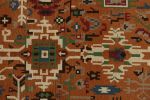 Rug & Kilim’s Oushak style rug in Orange with Colorful | Area Rug in Rugs by Rug and Kilim