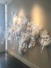 Varykino: The Ice Palace | Wall Sculpture in Wall Hangings by Leisa Rich | Ogden Museum of Southern Art in New Orleans. Item composed of fabric