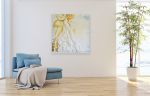 "You Are Ethereal" | Mixed Media by Vanessa Pineda Fox. Item made of canvas