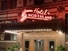 Hotel Northland | Signage by Jones Sign Company. Item made of metal