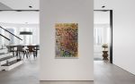 silkworm | Mixed Media in Paintings by Ian Hargrove. Item made of canvas works with boho & contemporary style