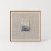 Aestus - Handwoven 3D Framed Textile Sculpture | Wall Sculpture in Wall Hangings by Lale Studio & Shop. Item composed of wool